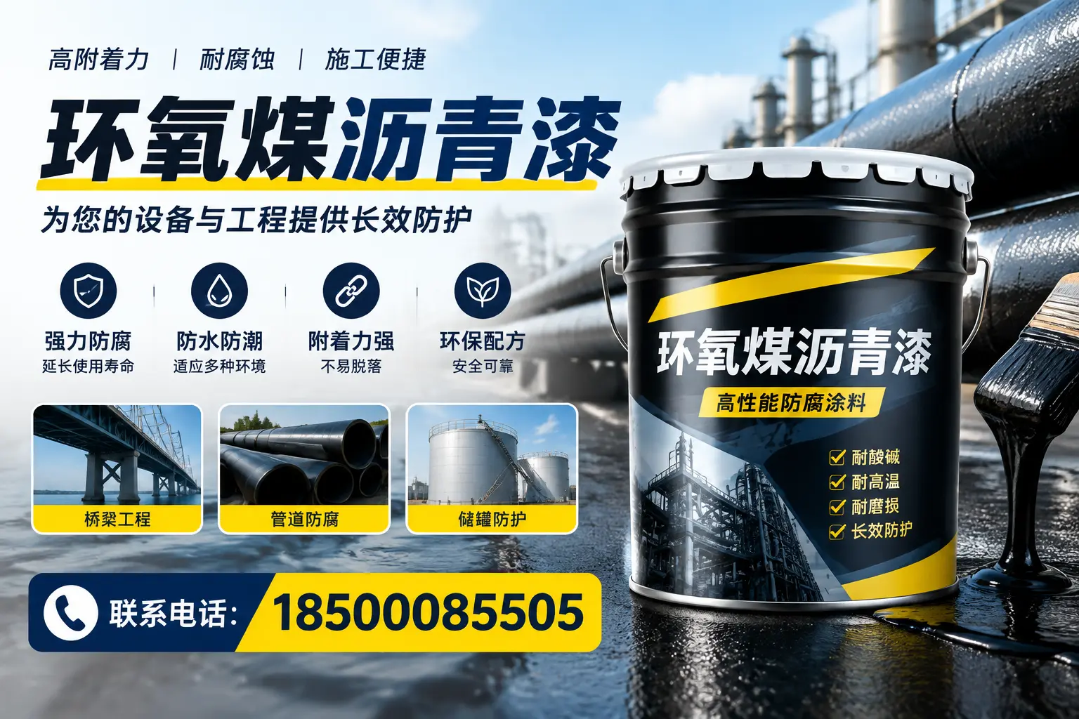 环氧煤沥青漆与其他涂料的对比分析，助力定西企业决策